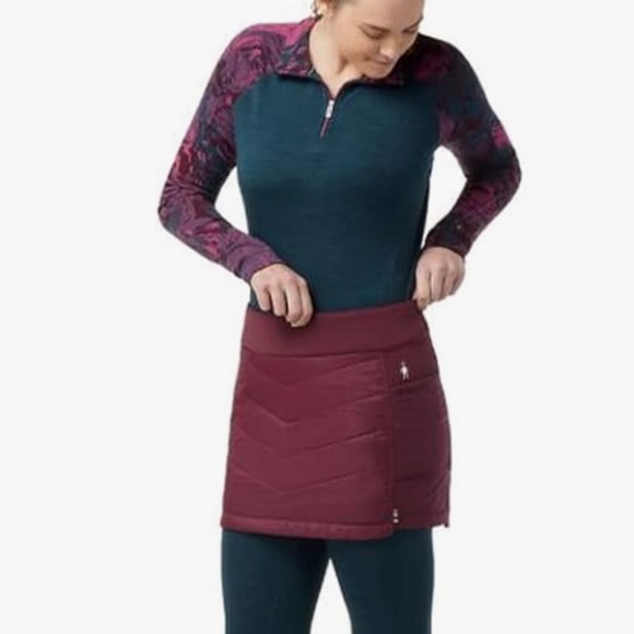 Smartwool Women’s Smartloft merino wool low rise pull on skirt, XS NEW! - Picture 2 of 2